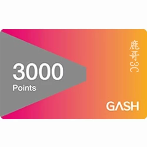 GASH 3000點